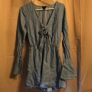 Denim Colored Romper